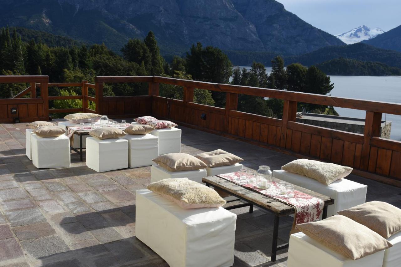 Llao Llao Resort, Golf-Spa San Carlos de Bariloche Exterior photo The terrace of the hotel
